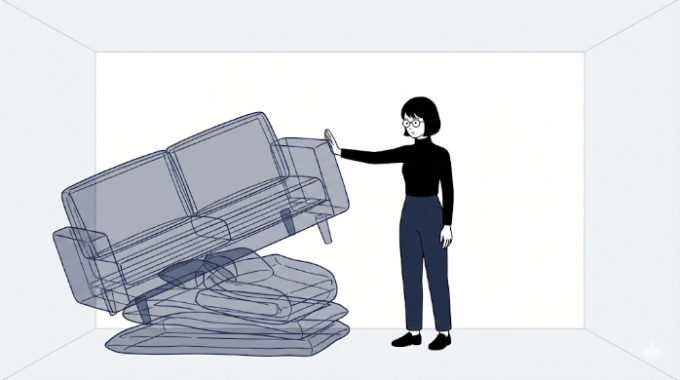 「おもてなし貧乏」の末路。その来客用布団とソファは、誰のための「待合室」ですか。