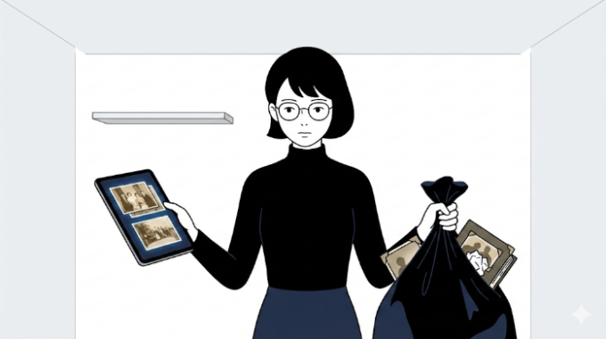 卒業アルバムという「過去の墓標」。思い出の品に家賃を払い続けるのはやめました。