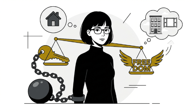 「家賃はもったいない」という呪縛。35年ローンであなたが買うのは、資産ではなく「銀行への忠誠」という名の足枷です